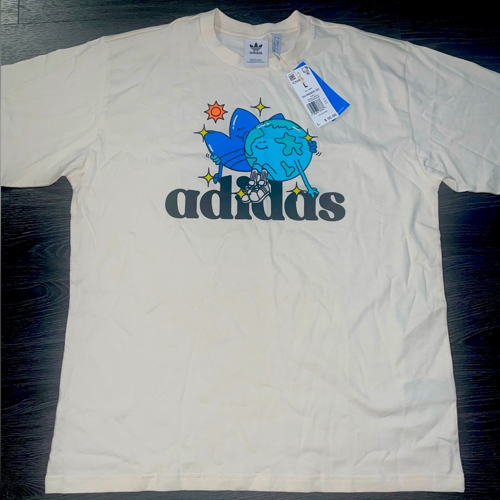 Adidas Mens T-Shirt Size Large.